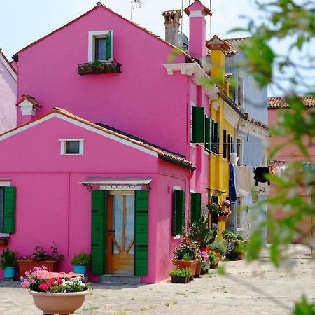 Night Galleria Holiday Home - Bed & Art In Burano - The Pink House Zewnętrze zdjęcie
